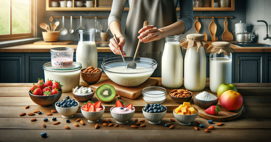 How do you make vegan yogurt?