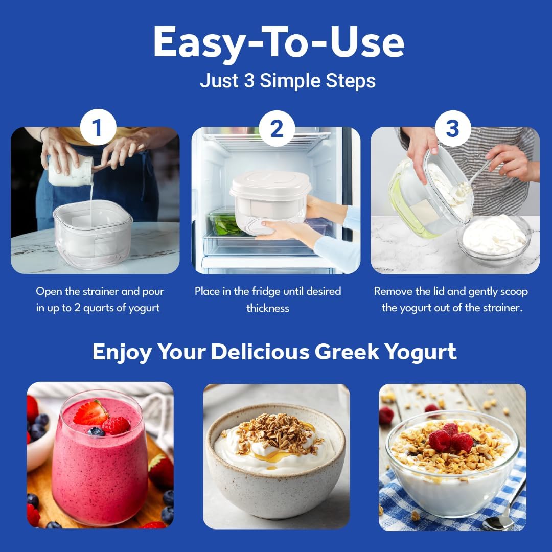Ultimate Greek Yogurt Strainer