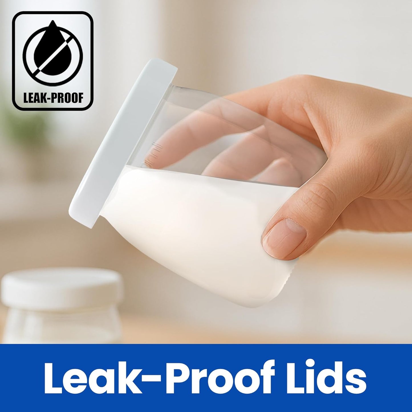 8 pieces Ultimate Yogurt Jars (6oz each)