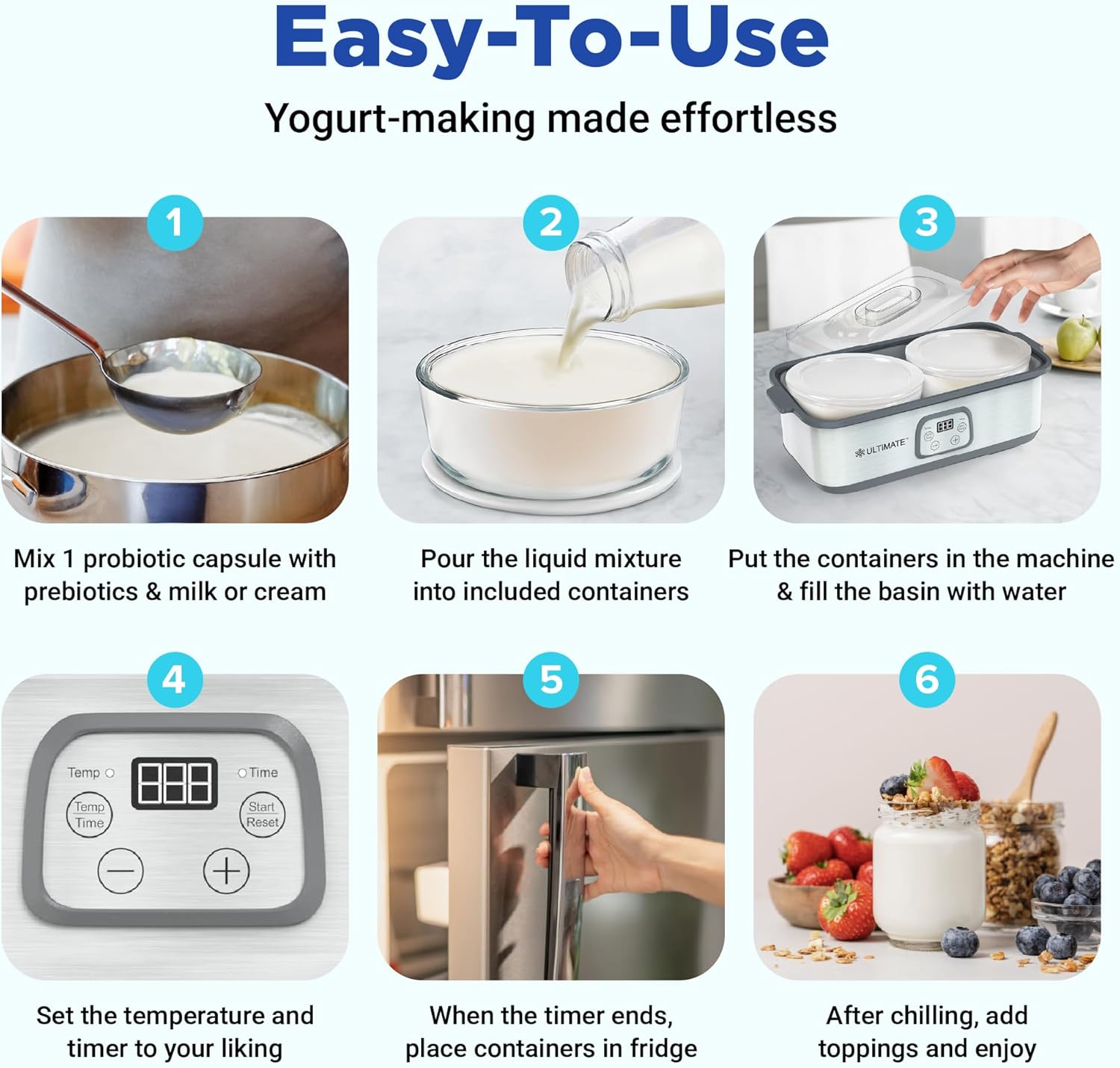 only-With 2 Containers - 1 Quart Each