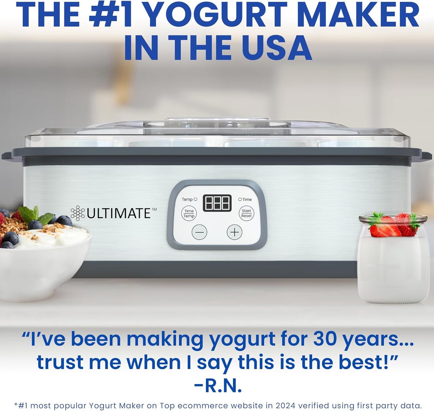 Ultimate Probiotic Yogurt Maker