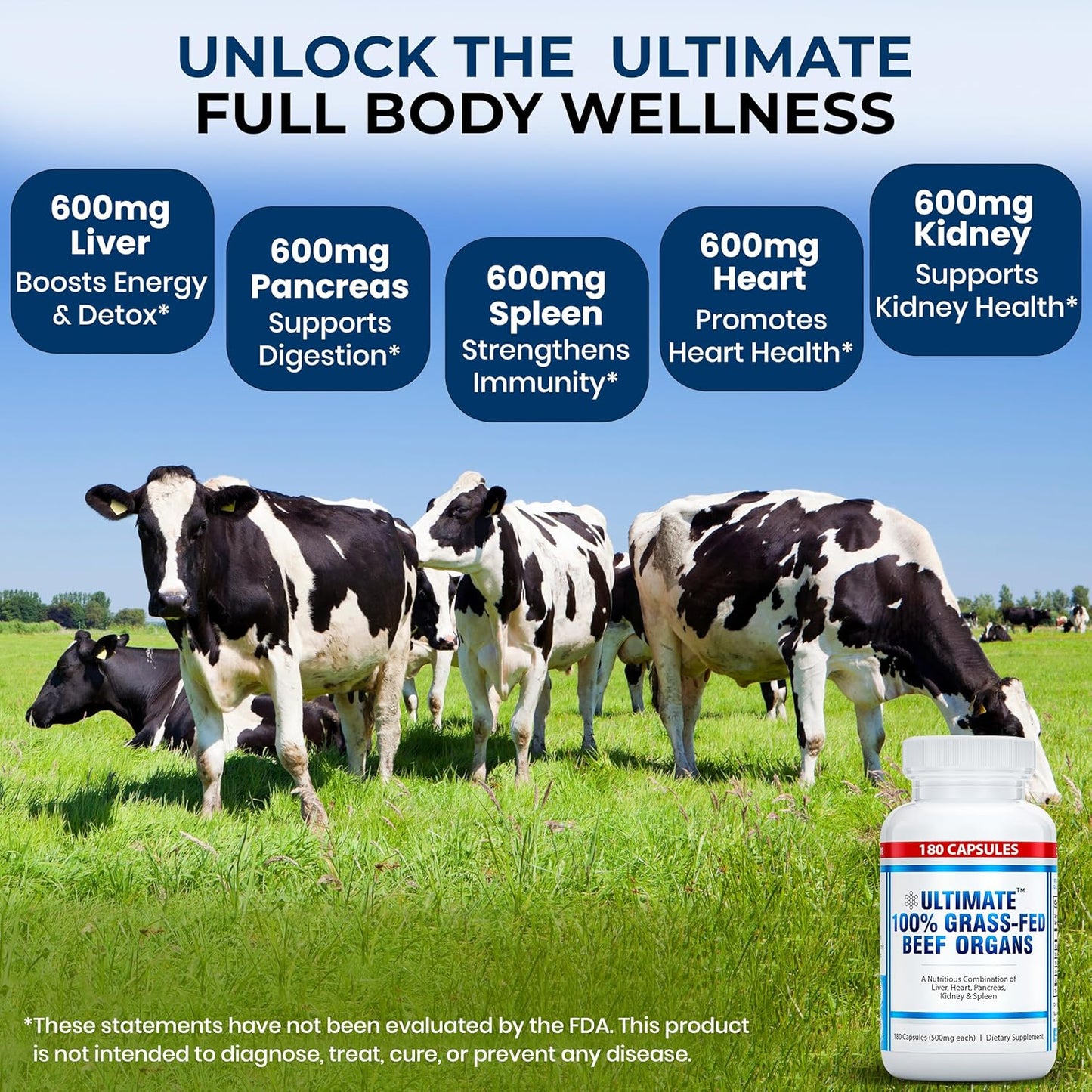 Ultimate Grass Fed Beef Organs