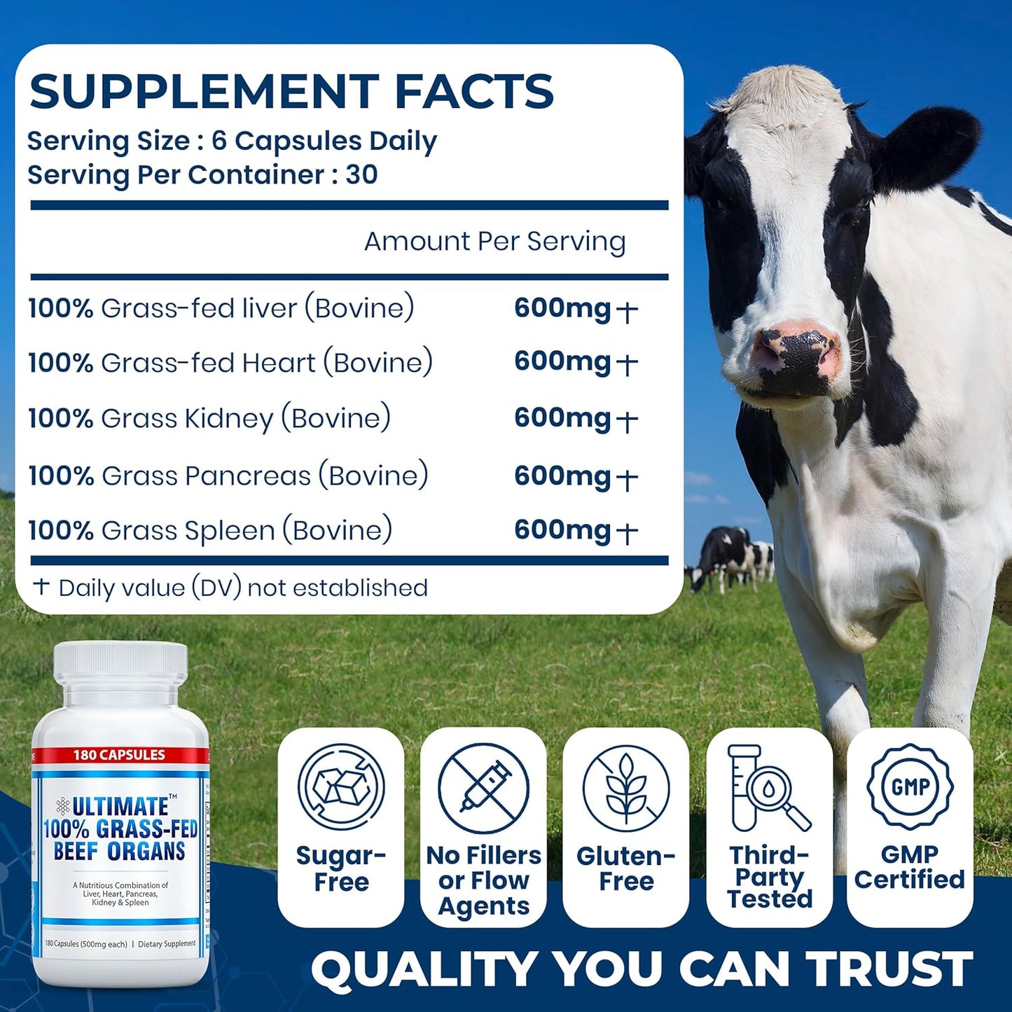 Ultimate Grass Fed Beef Organs