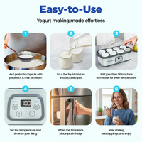 Step-by-step guide to making yogurt with the Ultimate Yogurt Maker