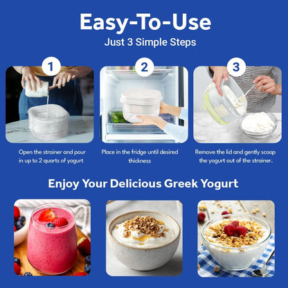 Ultimate Greek Yogurt Strainer