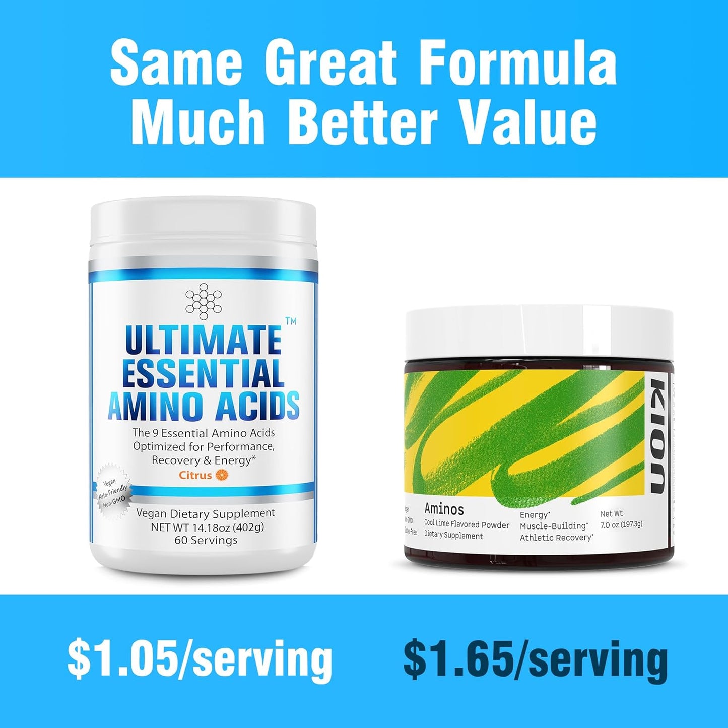 Ultimate EAAs Amino Acids Powder