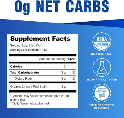Ultimate Organic Inulin Powder