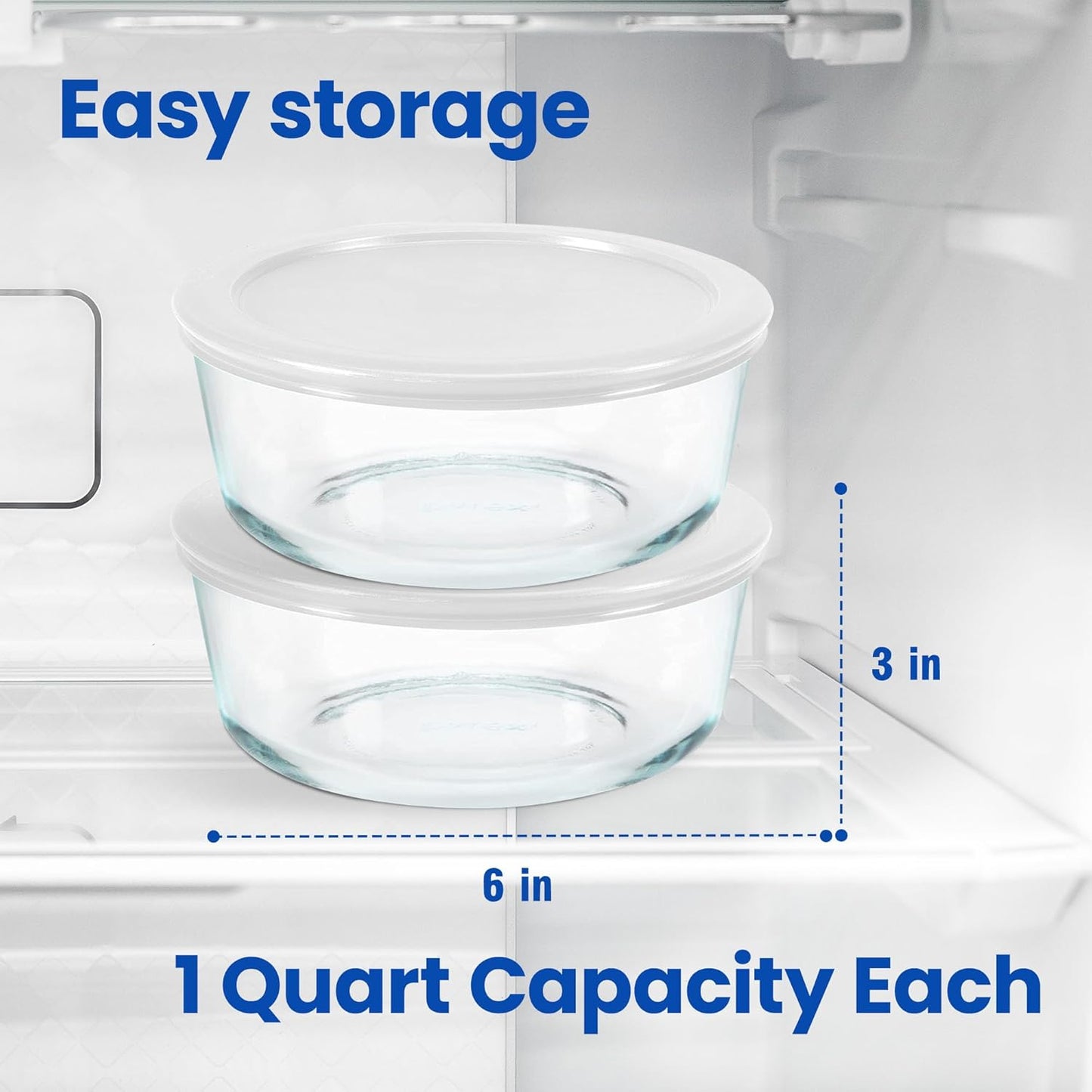 2 pieces Ultimate Yogurt Containers (1-quart each)