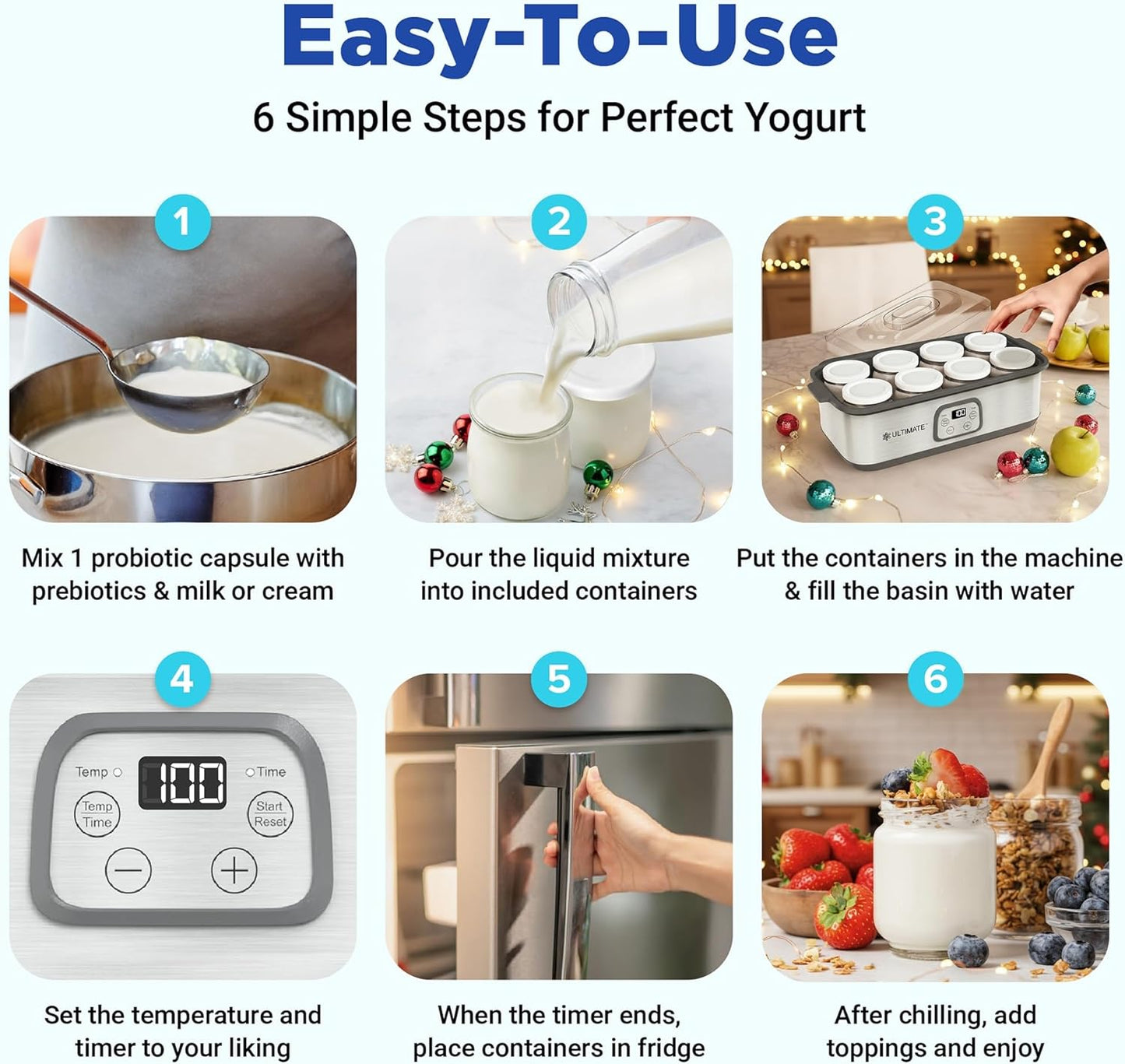 only-With 8 Jars - 6oz Each