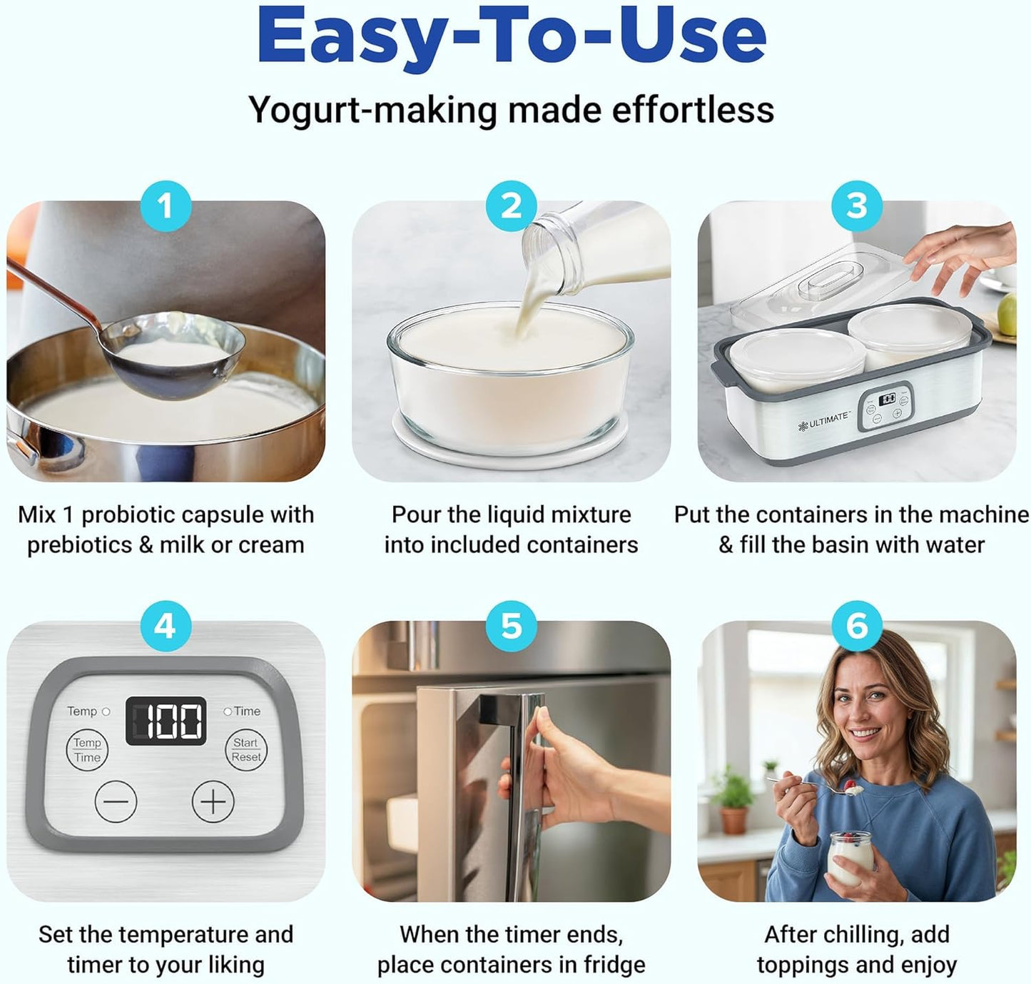 only-With 2 Containers - 1 Quart Each