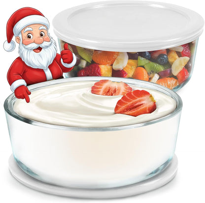 2 pieces Ultimate Yogurt Containers (1-quart each)