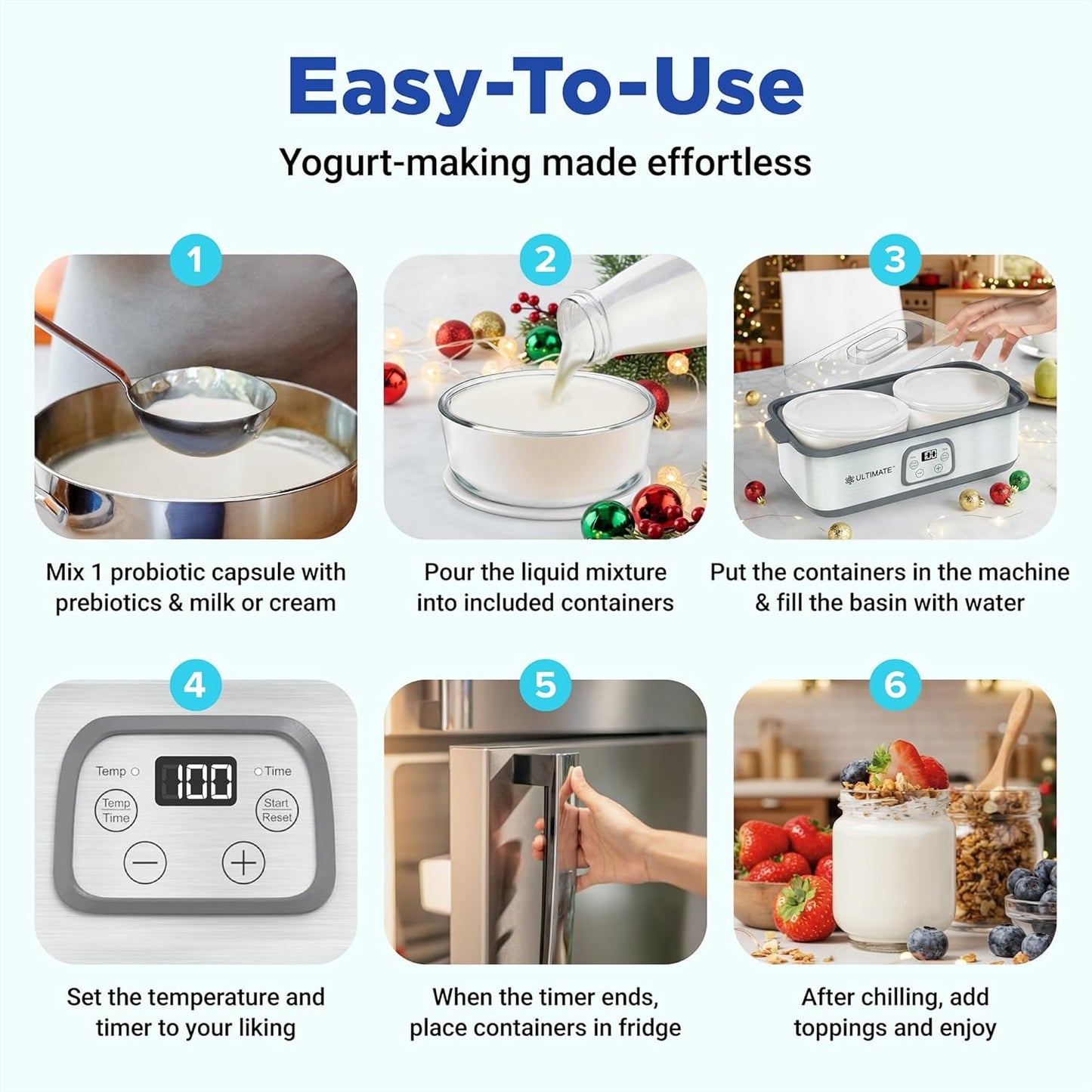 only-With 2 Containers - 1 Quart Each