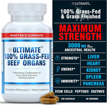 Ultimate Grass Fed Beef Organs