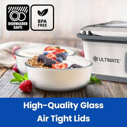 2 pieces Ultimate Yogurt Containers (1-quart each)