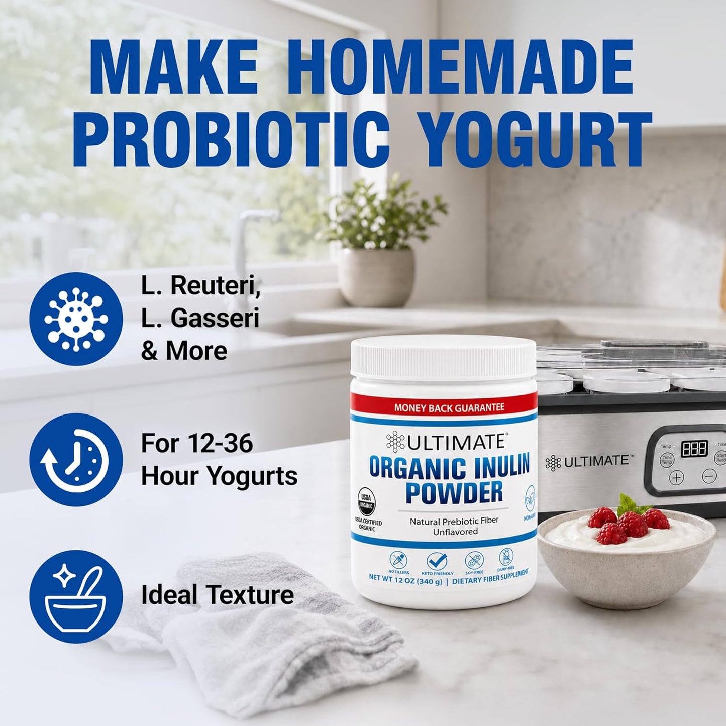 Ultimate Organic Inulin Powder