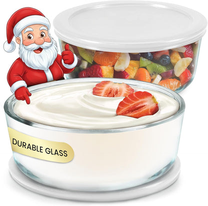 2 pieces Ultimate Yogurt Containers (1-quart each)