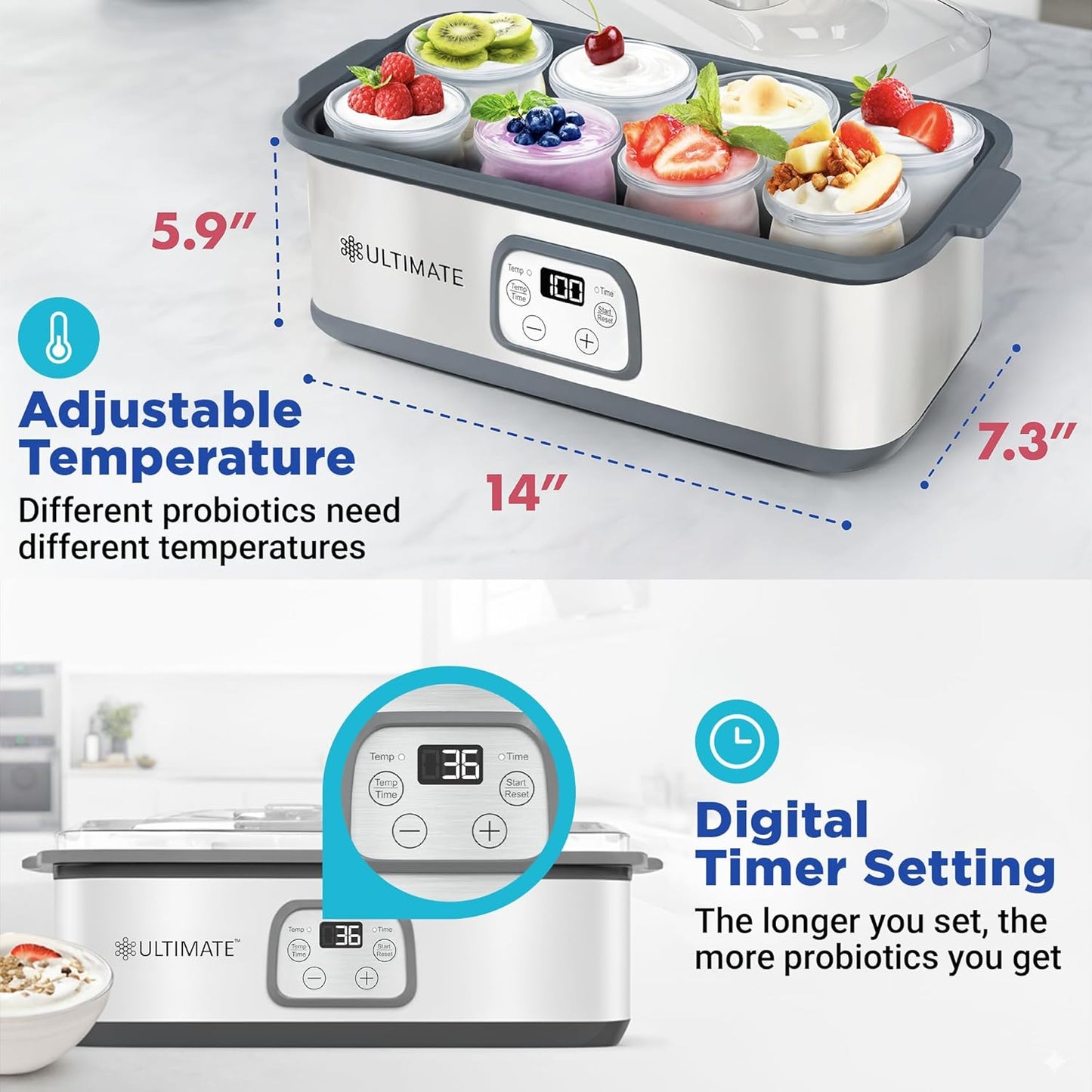 only-With 8 Jars - 6oz Each