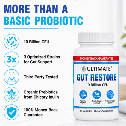 Ultimate Gut Restore Probiotic Capsules