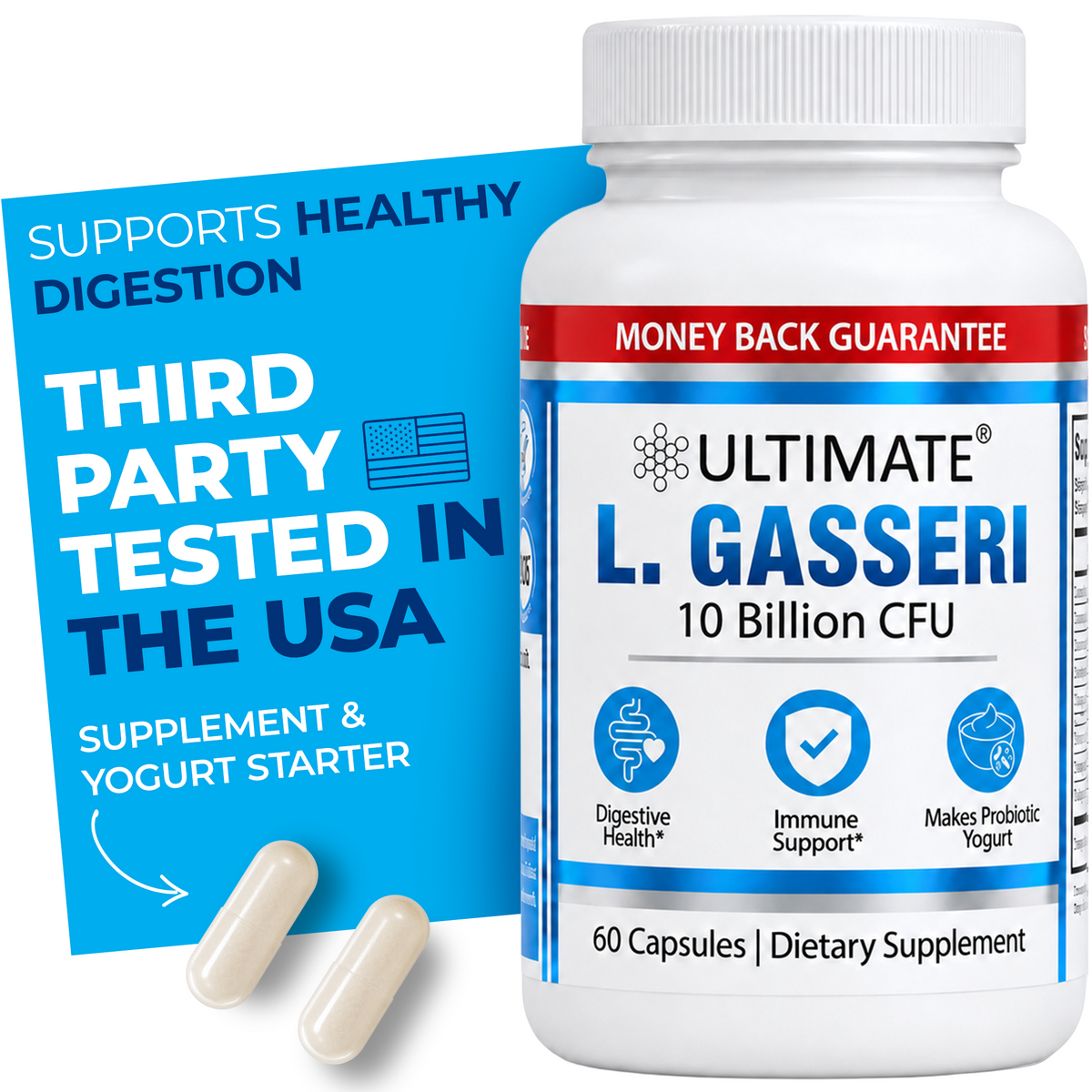 Ultimate L. Gasseri Probiotic Capsules