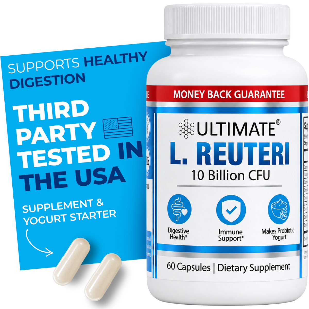 Ultimate L. Reuteri Probiotic Capsules