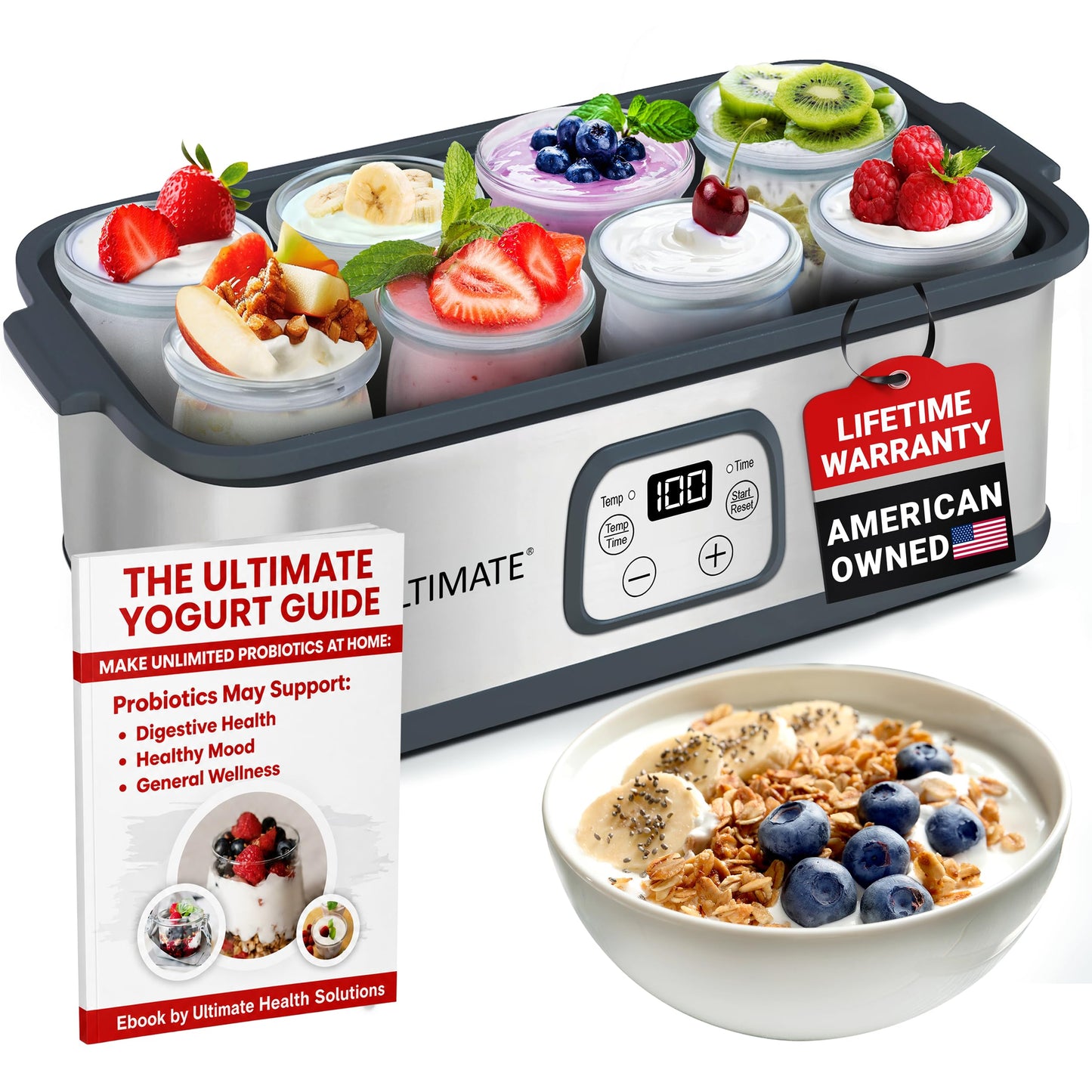 Ultimate Probiotic Yogurt Maker