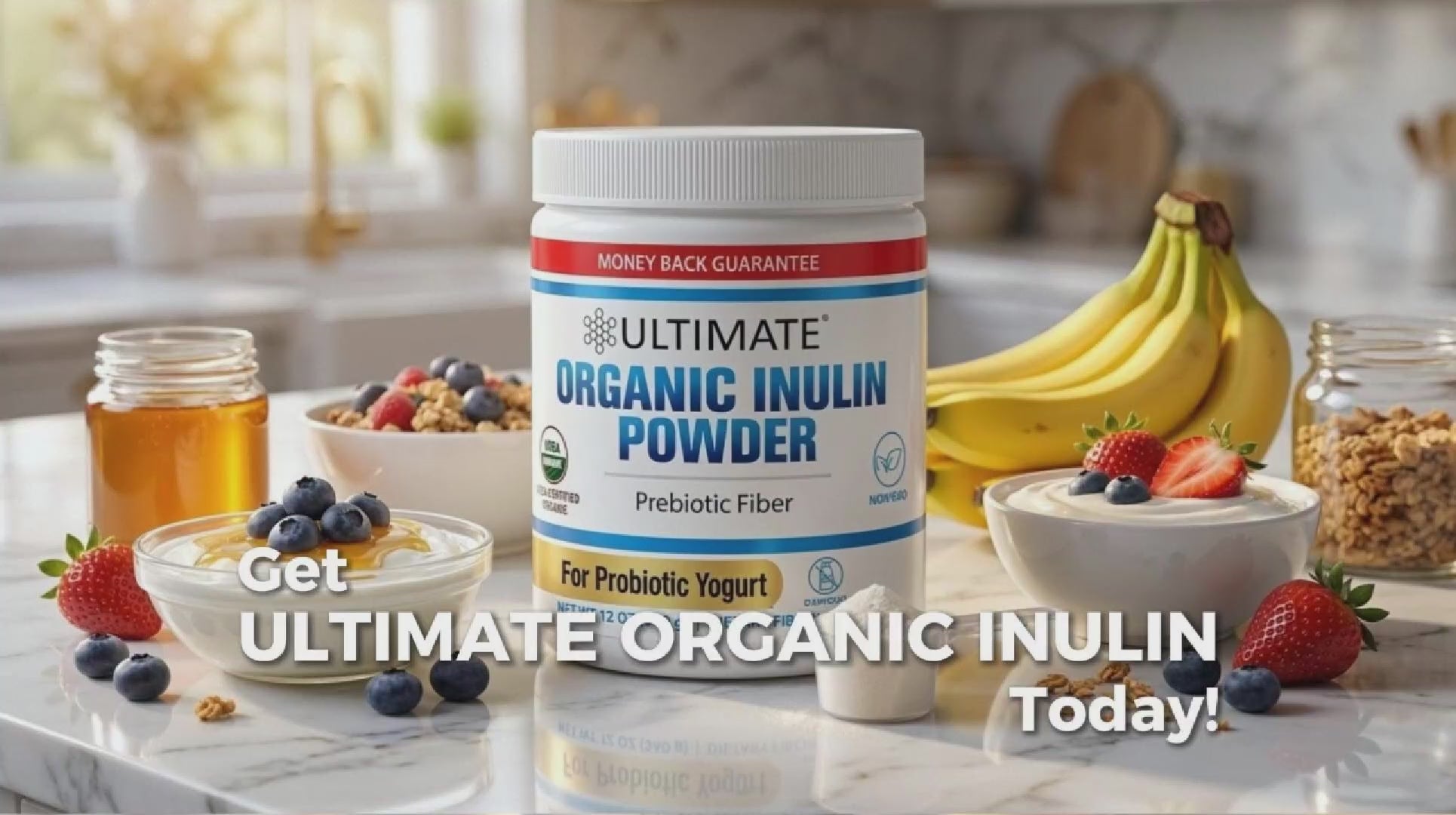 Ultimate Organic Inulin Powder Product Video